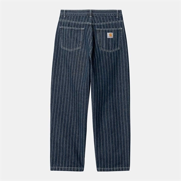 Carhartt WIP Pants Orlean Hickory Stripe Blue / White Stone washed